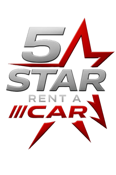 5 Star Rent A Car Logo